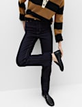 Sienna Mid Rise Straight Leg Jeans