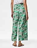 Pantal&oacute;n pesquero de pata ancha estampado