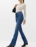 Magic Shaping High Waisted Slim Flare Jeans
