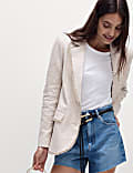 Denim Mom High Waisted Shorts