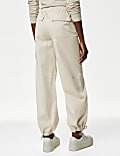 Cotton Rich Utility Parachute Trousers