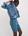 Cotton Rich Tea Dyed Chino Shorts