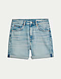 Denim Boyfriend Shorts