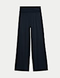 Pull-on-Hose mit weitem Bein und Umschlag