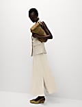 Bias Cut Maxi Skirt