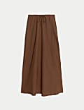 Bias Cut Maxi Skirt