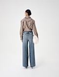 Twisted Seam Wide Leg Jean