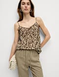 Crinkle Cargo Cuffed Joggers