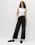 Boyfriend Mid Rise Ankle Grazer Jeans