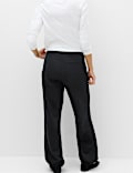 Pure Cotton Patch Pocket Wide Leg Joggers