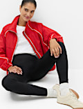 Side Zip High Waisted Leggings