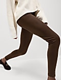 Suedette High Waisted Leggings