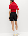 Pure Cotton Denim Classic Shorts