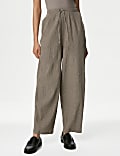 Carrot Leg Ankle Grazer Trousers