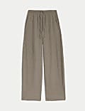 Carrot Leg Ankle Grazer Trousers