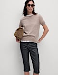 Smart Denim Capri