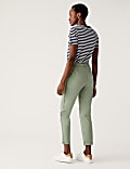 Cotton Rich Tea Dyed Slim Fit Chinos