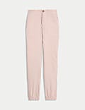 Cotton Blend Slim Fit Joggers