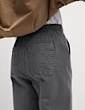 Cotton Blend Slim Fit Joggers
