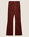 Corduroy Flared Trousers