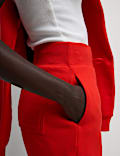Pantal&oacute;n deportivo corto de punto de algod&oacute;n