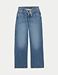 Mid Rise Wide Leg Jeans with Lyocell