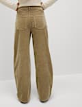 Cotton Rich Cord Wide Leg Trousers