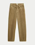 Cotton Rich Cord Wide Leg Trousers