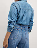 High Waisted Carrot Leg Ankle Grazer Jeans