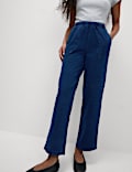 Celana Panjang Straight Leg Jersey Denim