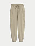 Lyocell Rich Joggers With Cotton & Linen