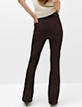 Cotton Rich Kick Flare Trousers