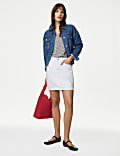 Denim Mini Skirt