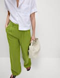Pure Linen Wide Leg Trousers