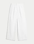 Pure Linen Wide Leg Trousers