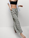 Geometric Wide Leg Culottes