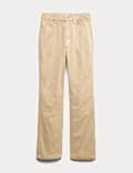 Cotton Rich Cord Straight Leg Trousers with Modal