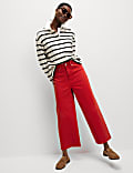 Wide Leg Cropped Jeans