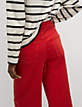 Wide Leg Cropped Jeans