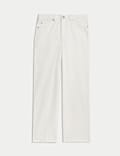 Wide Leg Cropped Jeans