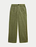 Cord Wide Leg Trousers