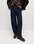 Mid Rise Barrel Jeans