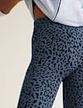 Leopard Print High Waisted Leggings