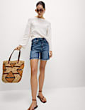 Denim Boyfriend Shorts