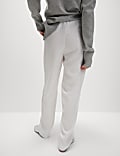 Lyocell Rich Straight Leg Trousers