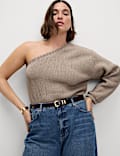 Lyocell™ Blend Wide Palazzo Leg Jeans
