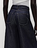 Lyocell&trade; Blend Wide Palazzo Leg Jeans