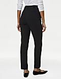 Slim Fit Ankle Grazer Trousers with Stretch