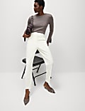 Tapered Ankle Grazer Trousers