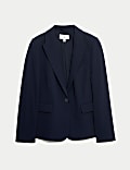 Blazer droit coupe cintrée